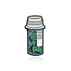 Love Me Habit Pills Form Enamel Pins 133